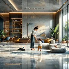 Как ухаживать за керамогранитом: Полное руководство для долговечной красоты вашего пола и стен